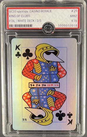 KING OF CLUBS - Grade 9.78
