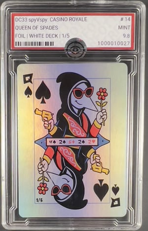 QUEEN OF SPADES - Grade 9.8