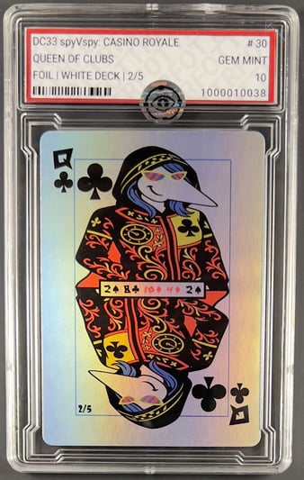 Front of card
