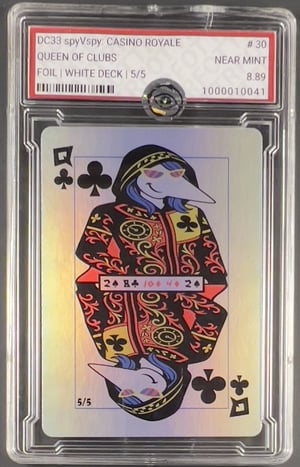 QUEEN OF CLUBS - Grade 8.89