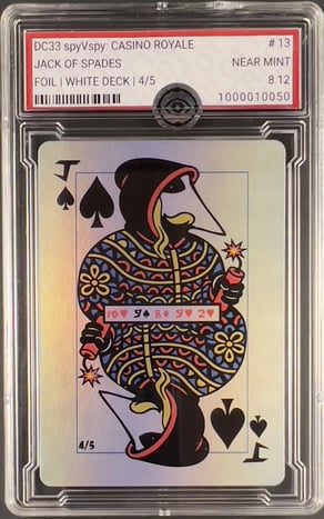 JACK OF SPADES - Grade 8.12