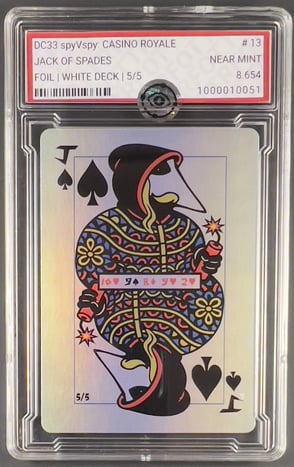 JACK OF SPADES - Grade 8.654