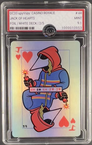 JACK OF HEARTS - Grade 9.1
