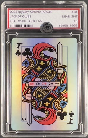 JACK OF CLUBS - Grade 8.5