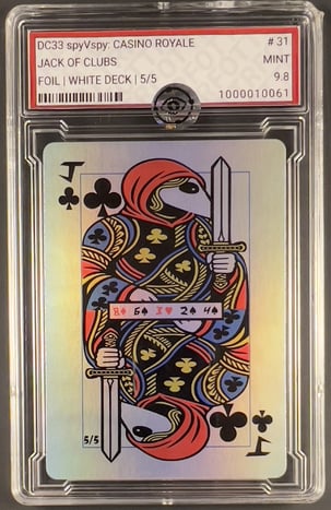 JACK OF CLUBS - Grade 9.8