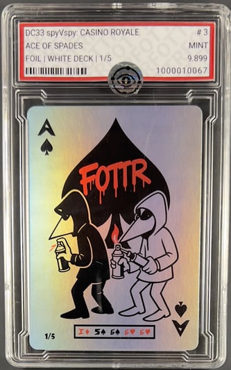 Front of card