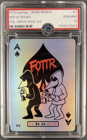 Front of card