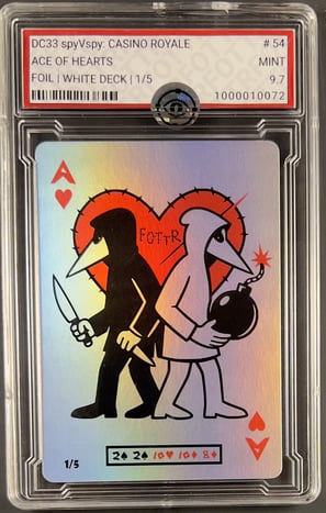 ACE OF HEARTS - Grade 9.7