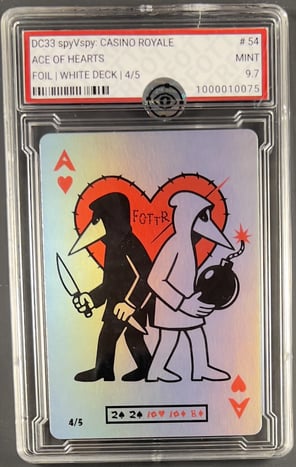 ACE OF HEARTS - Grade 9.7