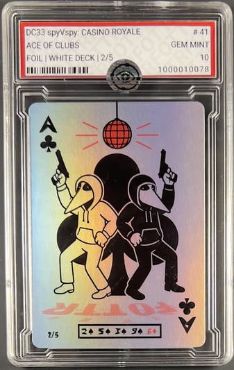 Front of card