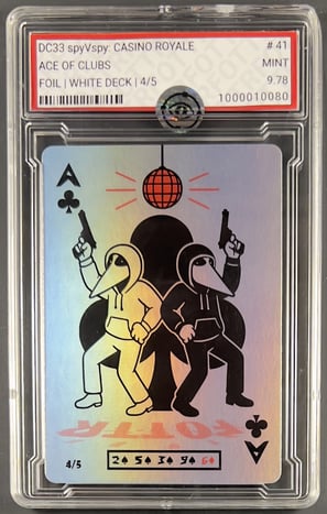 ACE OF CLUBS - Grade 9.78