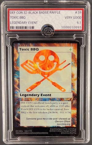 TOXIC BBQ - Grade 6.1