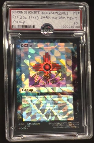 DCZIA (1/1) SHARDS HOLO - Grade 10