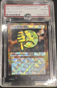 POOL 2 INCIDENT (1/1) SHARDS HOLO - Grade 10