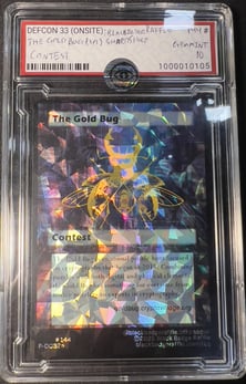 THE GOLD BUG (1/1) SHARDS HOLO - Grade 10