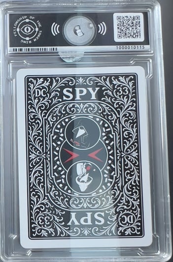 Back of card