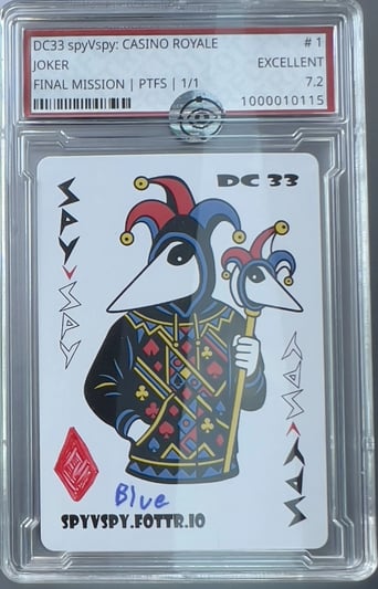 Front of card