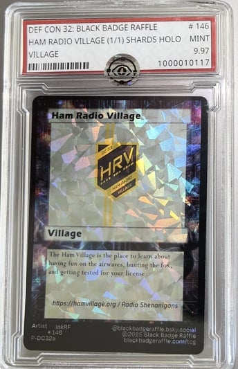 Front of card