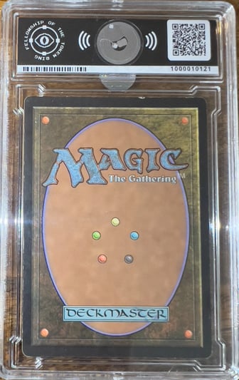 Back of card
