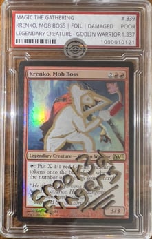 KRENKO, MOB BOSS | FOIL | DAMAGED - Grade 1.337