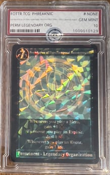FOUNDATION OF TIME/TEMPORAL RECONSTRUCTION | GOLD SHARDS HOLO