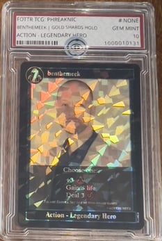 BENTHEMEEK | GOLD SHARDS HOLO