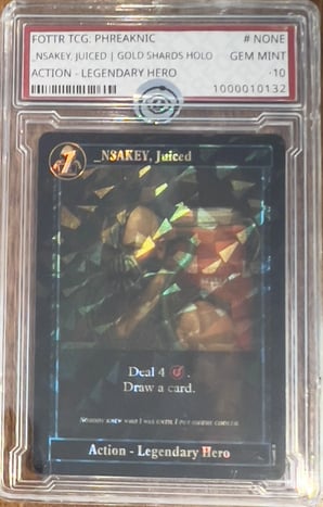 _NSAKEY, Juiced | GOLD SHARDS HOLO - Grade 10