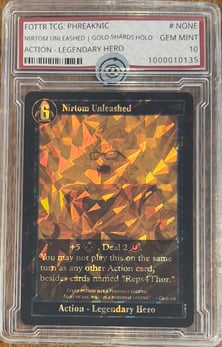 NIRTOM UNLEASHED | GOLD SHARDS HOLO