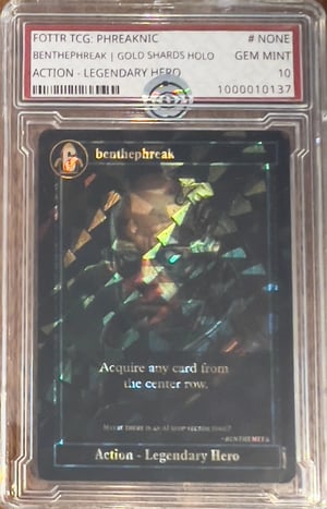 BENTHEPHREAK | GOLD SHARDS HOLO - Grade 10