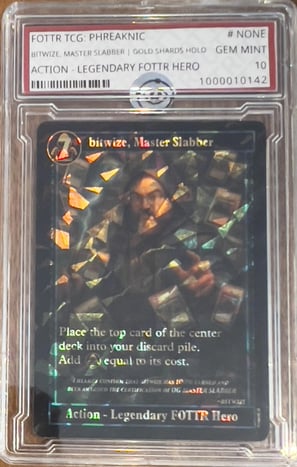 BITWIZE, MASTER SLABBER | GOLD SHARDS HOLO - Grade 10