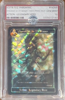 PHREAKNIC 26 CTF WINNER | GOLD SHARDS HOLO - Grade 10