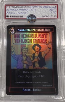 NUMBER ONE PHREAKNIC RULE | FOIL