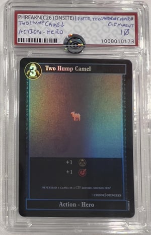 TWO HUMP CAMEL | FOIL - Grade 10