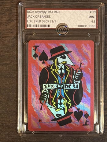 JACK OF SPADES - Grade 9.8