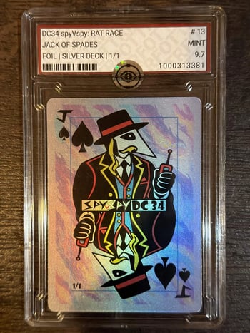 JACK OF SPADES - Grade 9.7