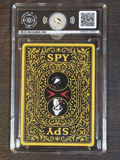 Back of JACK OF SPADES