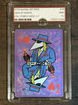 JACK OF HEARTS - Grade 9.2