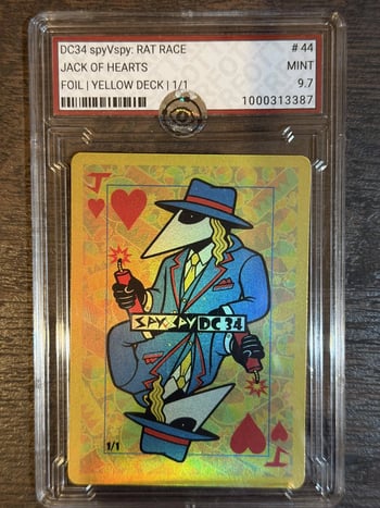 JACK OF HEARTS - Grade 9.7