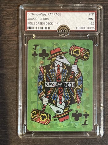 JACK OF CLUBS - Grade 9.3