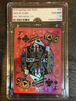 JACK OF CLUBS - Grade 10