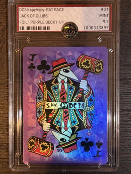 JACK OF CLUBS - Grade 9.7