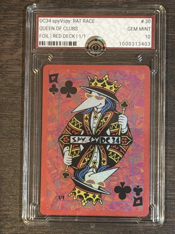 QUEEN OF CLUBS - Grade 10