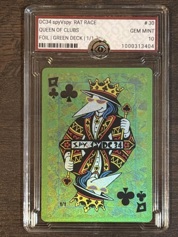 QUEEN OF CLUBS - Grade 10