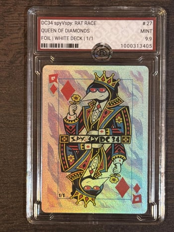 QUEEN OF DIAMONDS - Grade 9.9