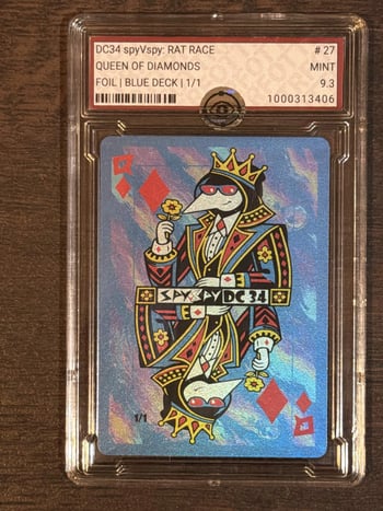 QUEEN OF DIAMONDS - Grade 9.3