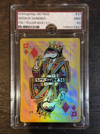 QUEEN OF DIAMONDS - Grade 9.9