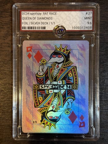 QUEEN OF DIAMONDS - Grade 9.6
