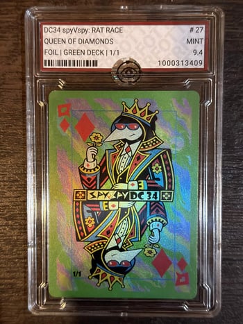 QUEEN OF DIAMONDS - Grade 9.4