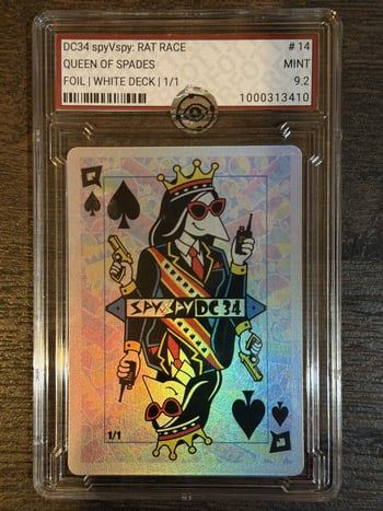 QUEEN OF SPADES - Grade 9.2