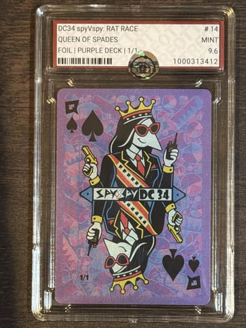 QUEEN OF SPADES - Grade 9.6